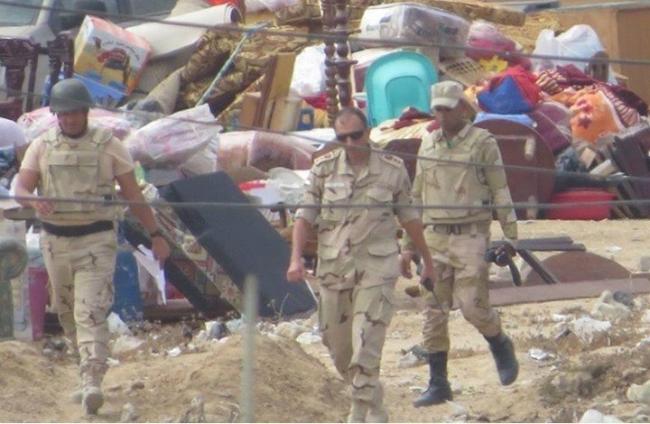 بالفيديو ...مشاهد تظهر تهجير الجيش المصري لسكان رفح - 
